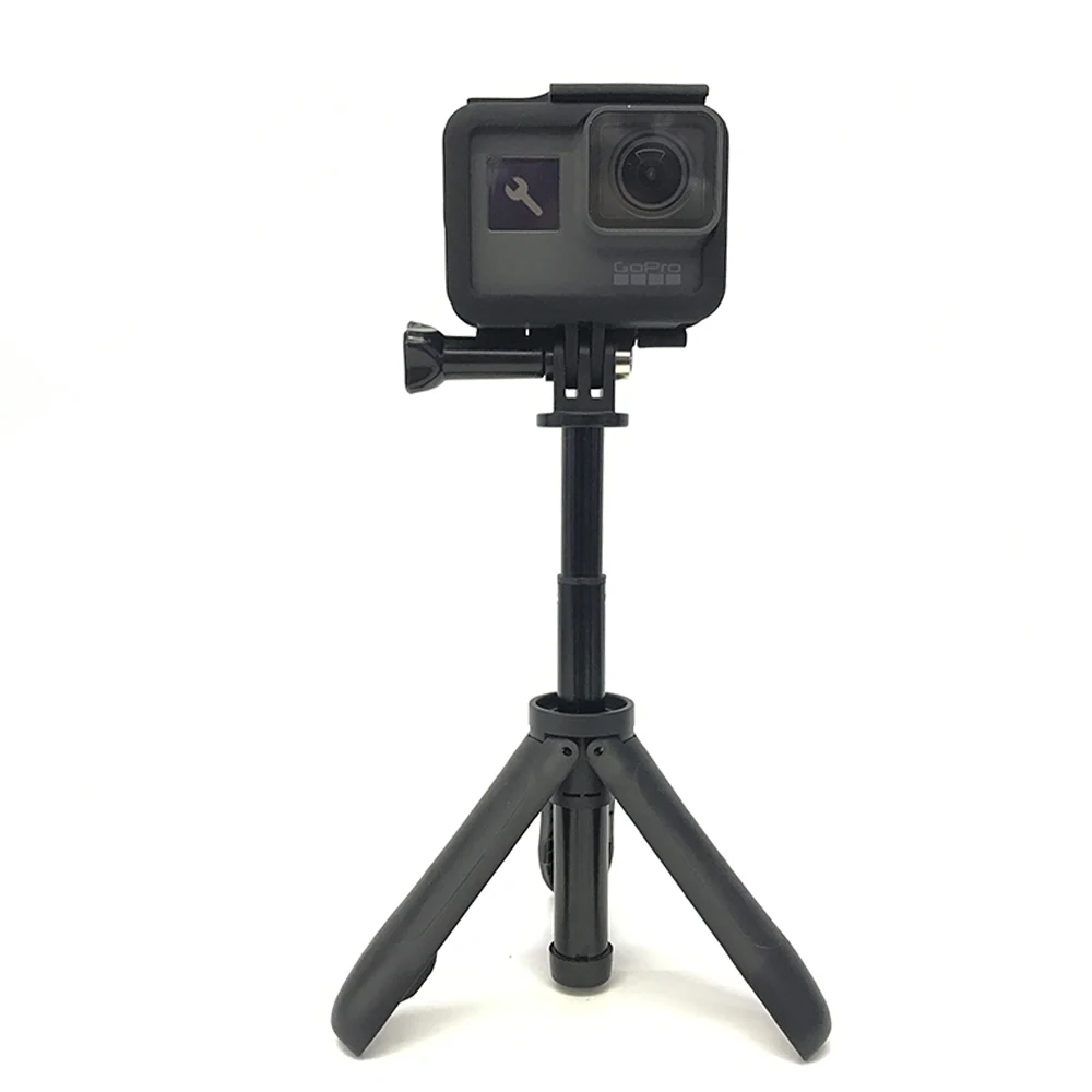 Мини селфи палка TUYU + штатив с выдвижной ручкой для экшн Камеры GoPro Hero 9 8 7 6 5 DJI Osmo Yi