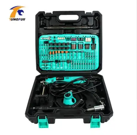 288pcs Tungfull электрическая дрель, роторный инструмент, Мини дрель с гибким валом, 192 шт. аксессуары, электроинструменты для Dremel 3000 4000 - Цвет: 288pcs