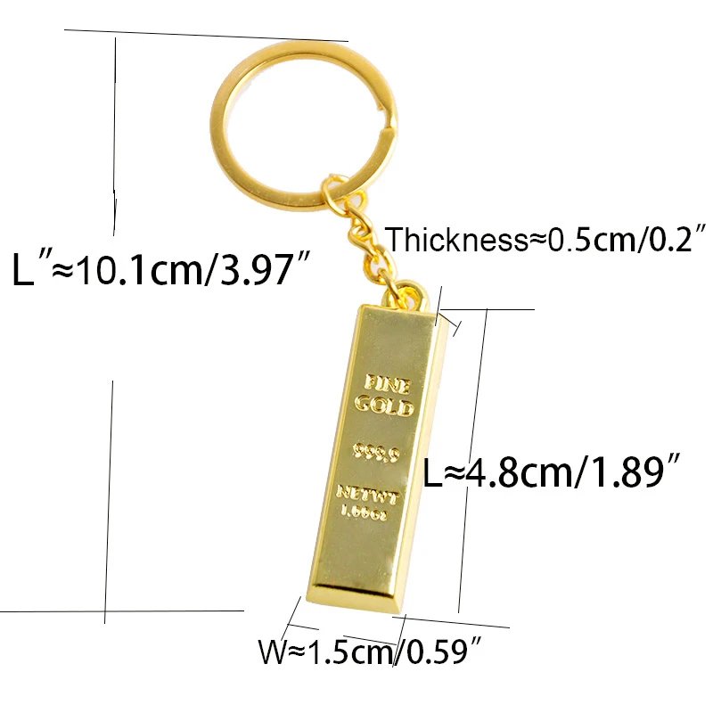 Брелки для автомобильных ключей аксессуар золотой брелок металлические брелки с