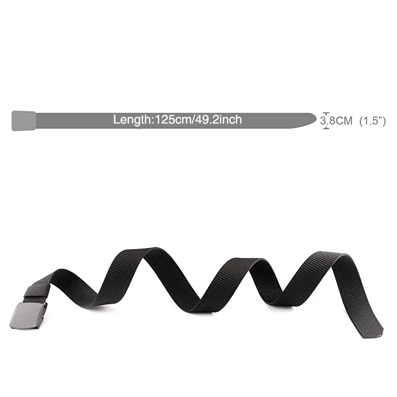 Ремень нейлоновый для мужчин и женщин тактический армейский пояс в стиле