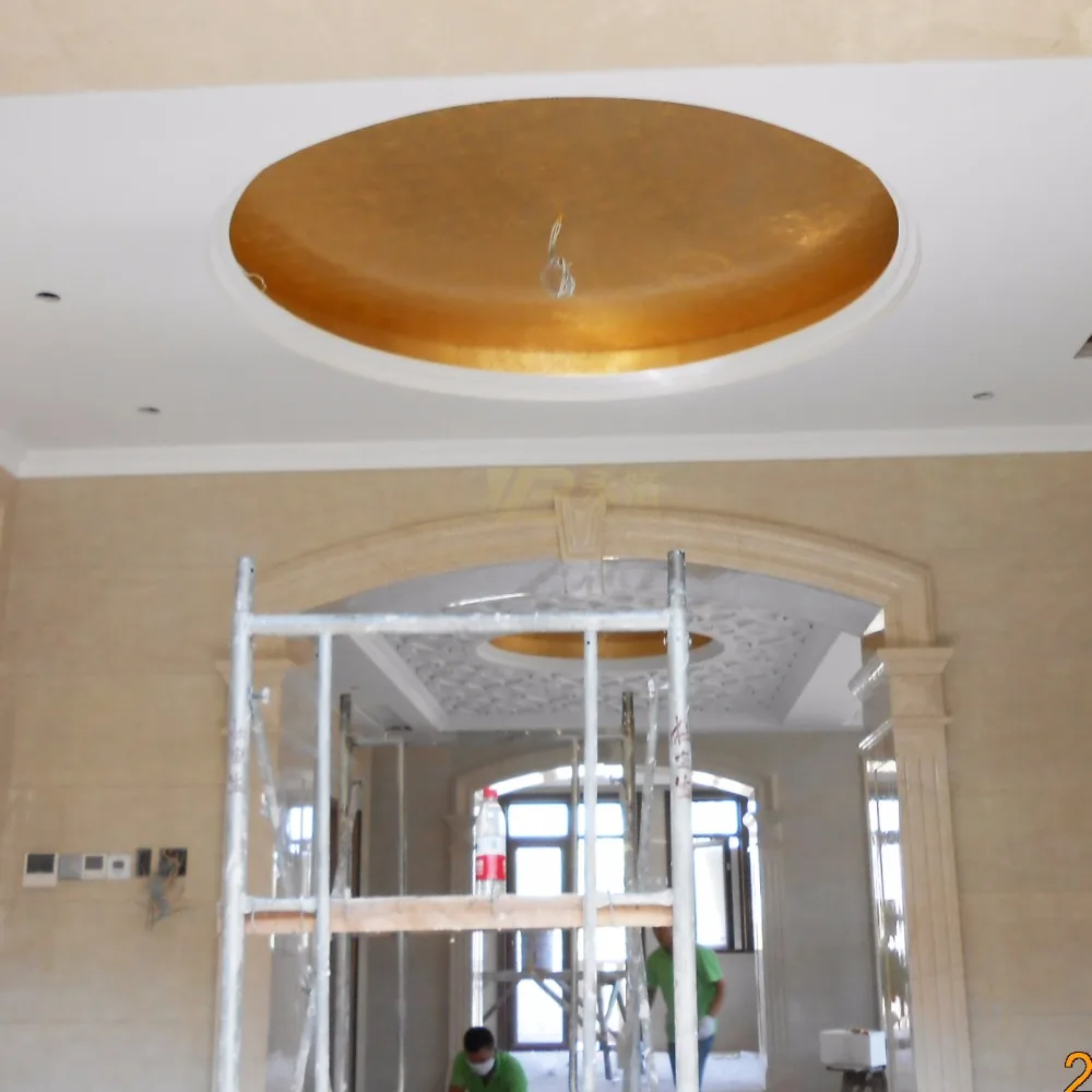 Color 2.0 Imitation Gold Leaf Copper Foil 1000 Leaves per pack 14 x cm for art work gilding decoration | Дом и сад