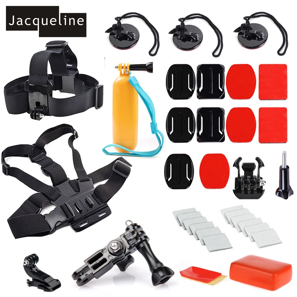 Jacqueline для Floaty ручка Полюс клейкое крепление шлем Переднее Крепление GoPro Hero 6 5 3 + 4