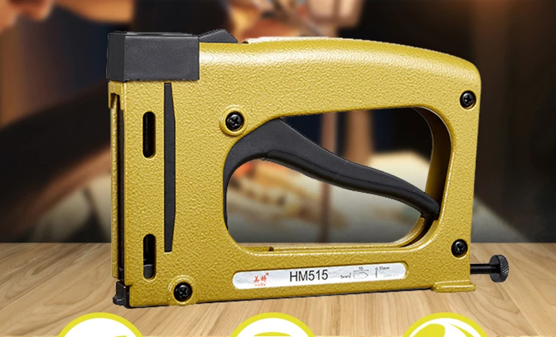 Meite HM515 рамка пистолет гвоздильщик с 1000 шт гвоздей руководство Flex Point Tacker обрамление инструменты Tacker пистолет используется для рамы обратно Fix