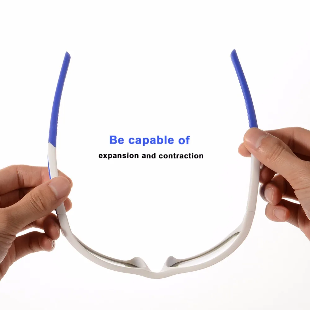 Уличные спортивные очки Polaroid солнцезащитные с TR оправой для мужчин и женщин