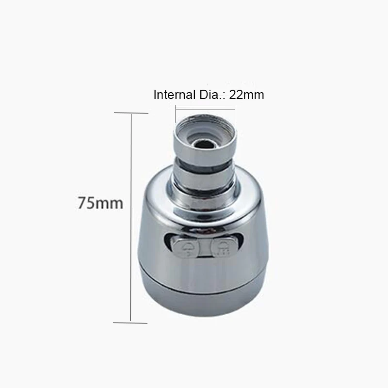 Высокое качество 2 режима водосберегающий кран аэратор ABS нержавеющая сталь