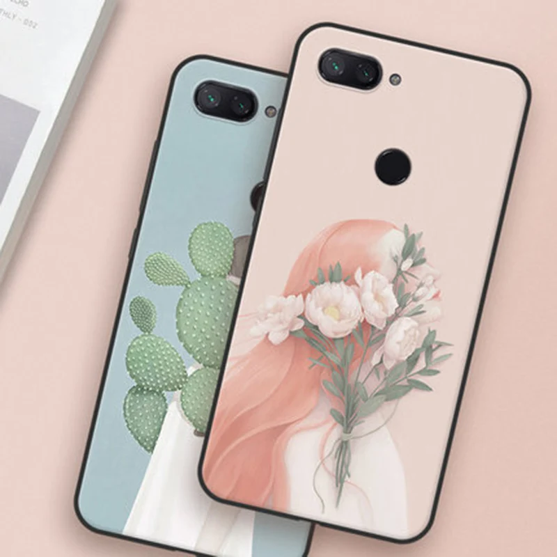 Чехол 6 26 дюйма для Xiaomi Mi 8 Lite чехол в литературном стиле мягкий телефона Mi8