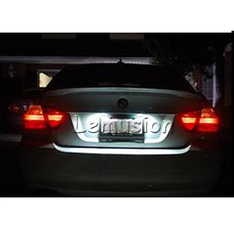 1 пара Автомобильный светодиодный номерной знак светильник дневные ходовые огни