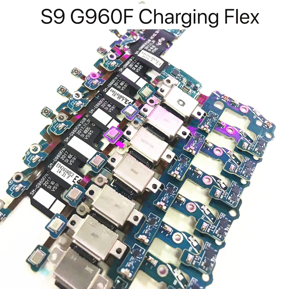 Зарядная док-станция AYJ USB для Samsung Galaxy S8 S9 Plus 10 шт. гибкий кабель зарядного
