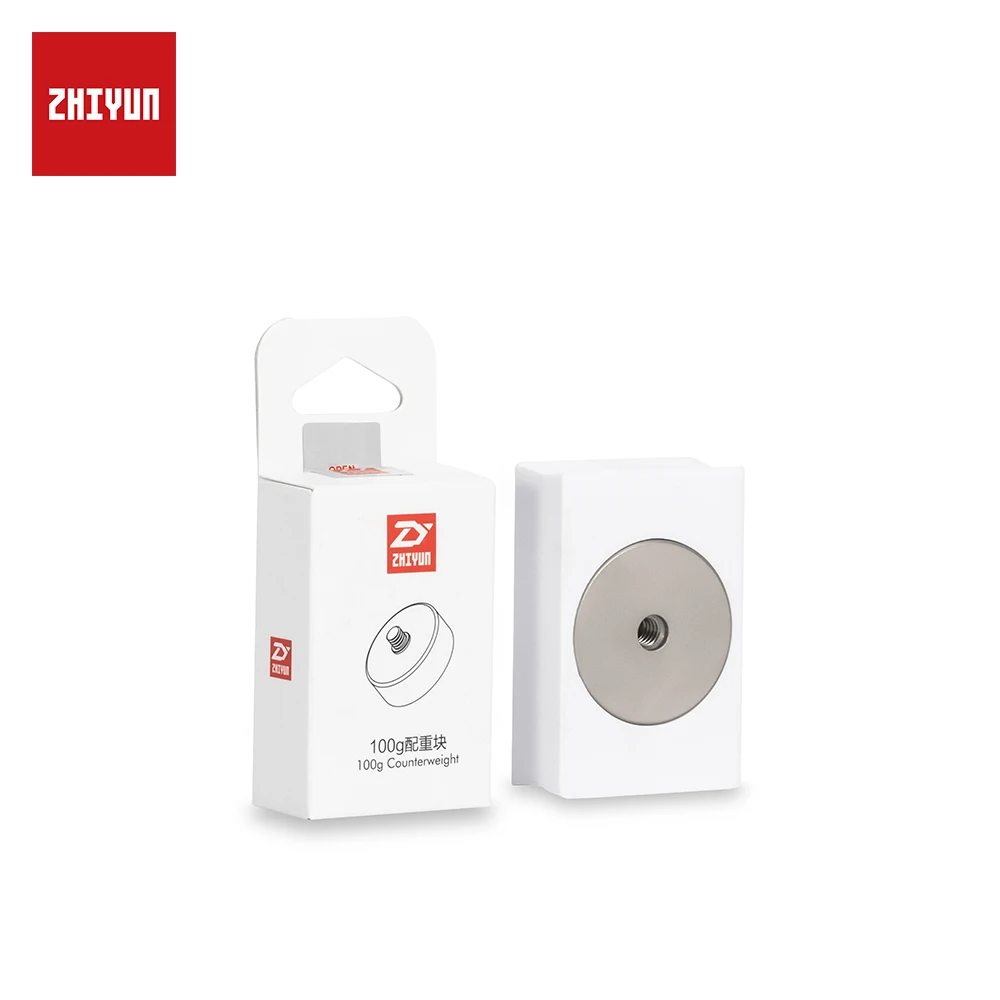 ZHIYUN съемный противовес 100 г балансировка момента анаморфный для крана 2/ Plus/ Weebill