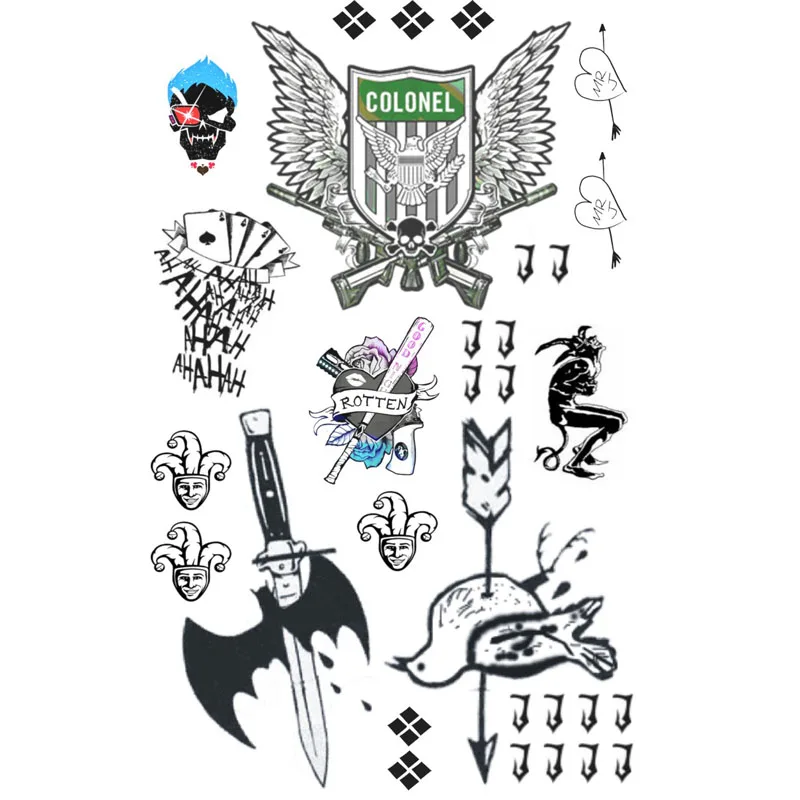 10 видов стилей отряд самоубийц Харли Квинн Косплэй маленький уродливый