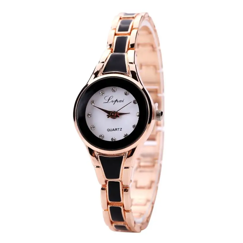 Moment # N03 хит продаж золотые часы-браслет женские часы Montre | Наручные