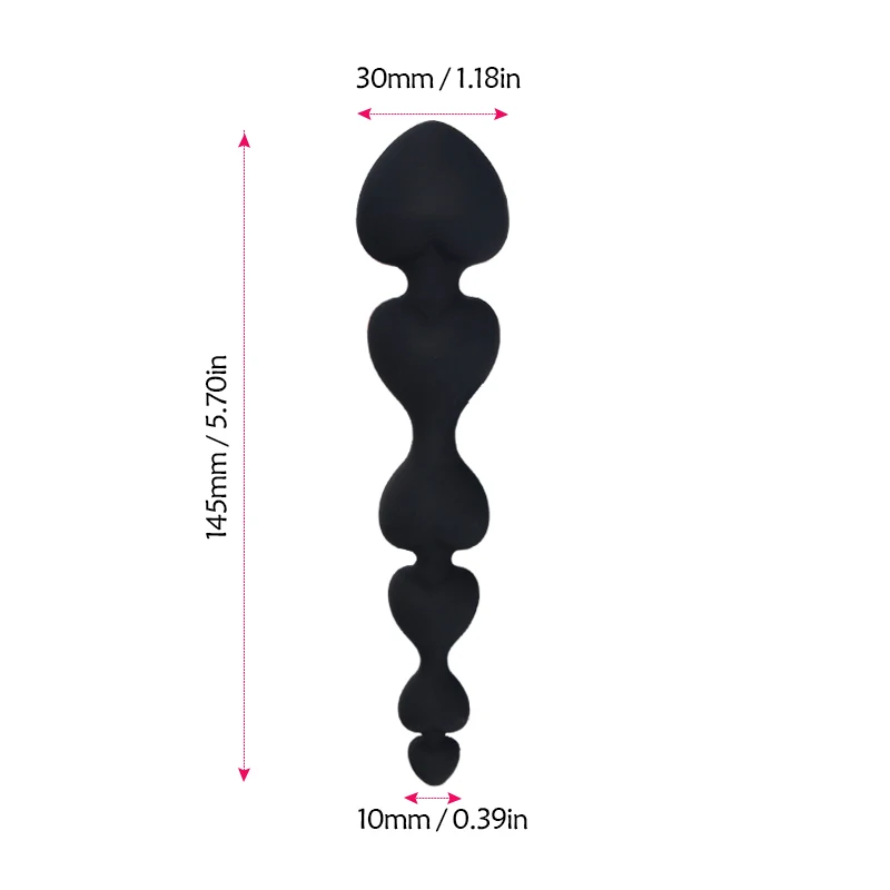 Anus Erotic Adult Sex Products Anal Beads Plug G Spot Toys for Beginner Unisex Butt No Vibrator Prostate Massager |