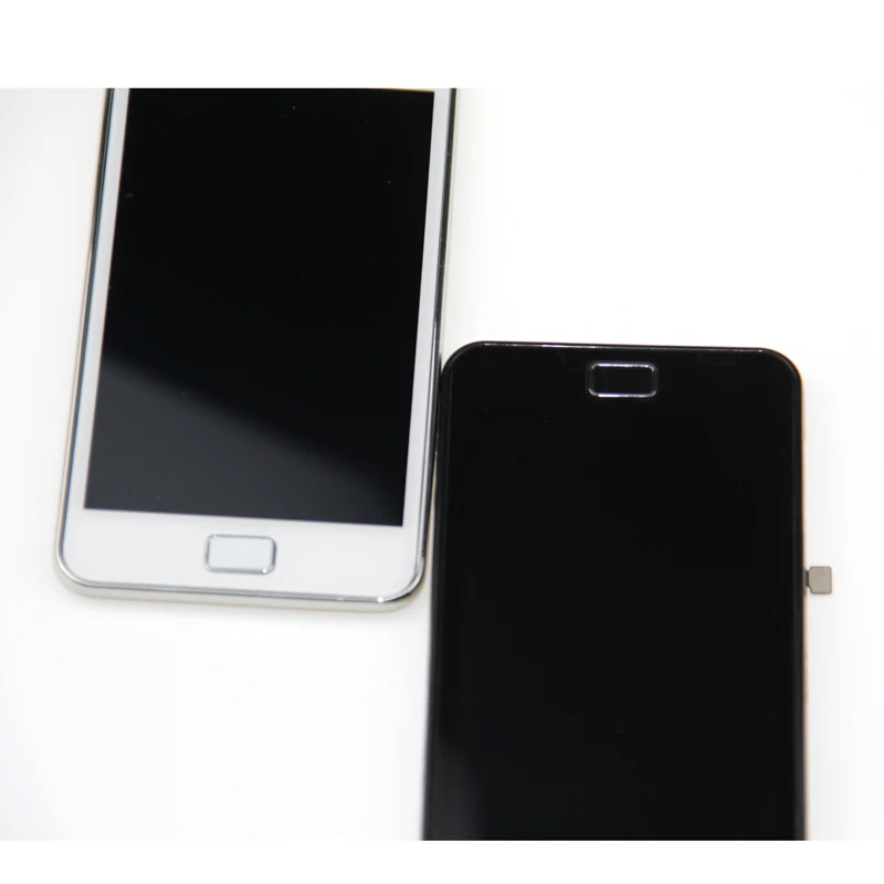 AMOLED LCDs для Samsung Galaxy S2 i9100 SII Plus i9105 ЖК дисплей сенсорный экран дигитайзер полная