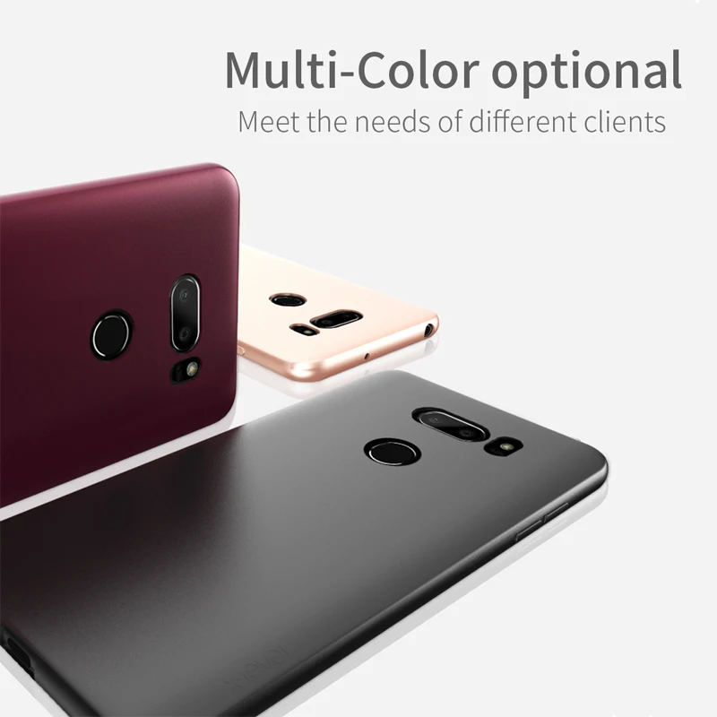 Ультратонкий чехол X-Level для LG V30 V50 G6 G7 G8 ThinQ матовый мягкий ударопрочный из ТПУ V40 |