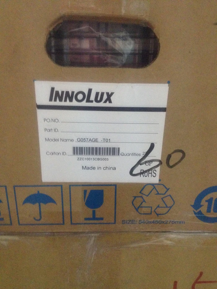 Новый бренд для AUO 5 7 дюймов TFT ЖК-дисплей дисплей G057AGE-T01 G057AGE T01 экран 6 месяцев