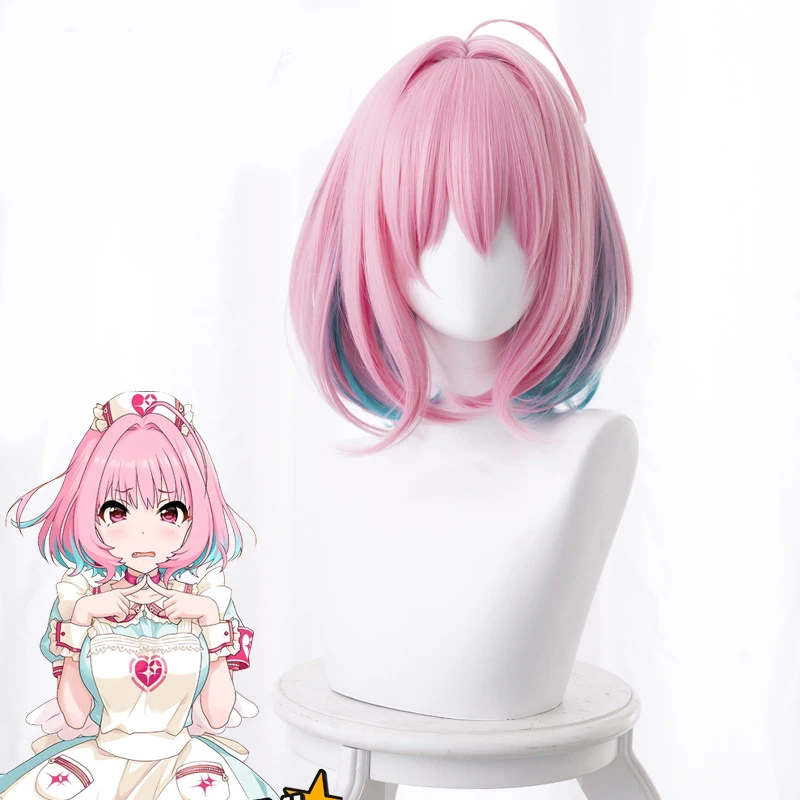 Парик Золушки для девочек Idolmaster Yumemi Riamu термостойкий синтетический парик косплея