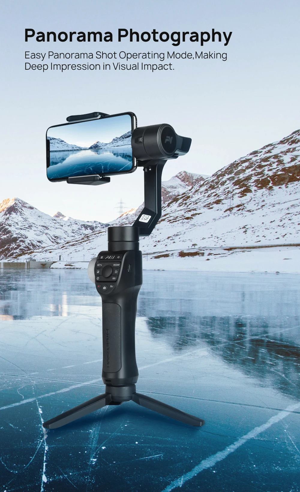 Freevision Vilta-M Pro 3-осевой ручной шарнирный стабилизатор для камеры GoPro для huawei P30 pro видео для микрофона телефона samsung S8