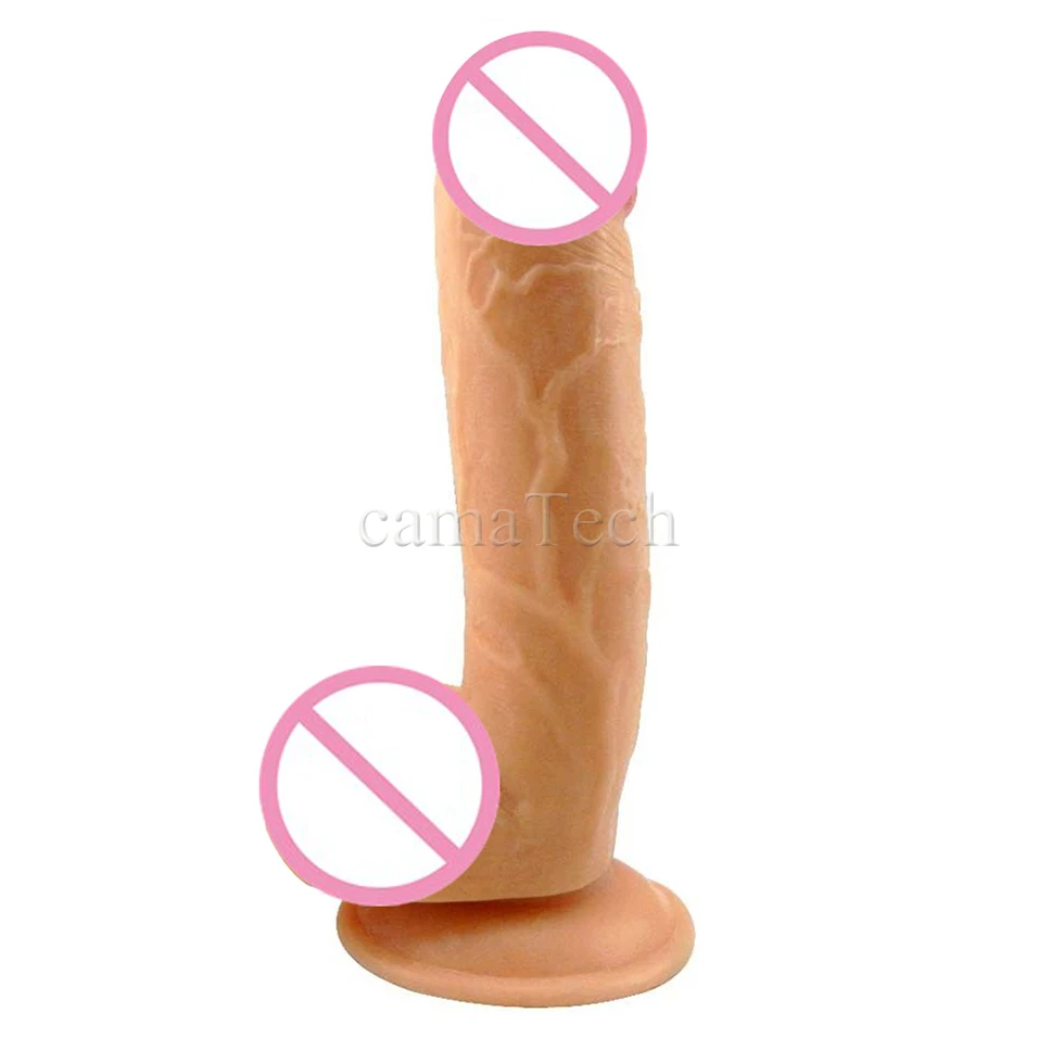 Реалистичный Супер огромный анальный фаллоимитатор camaTech 23*5 см присоска большой