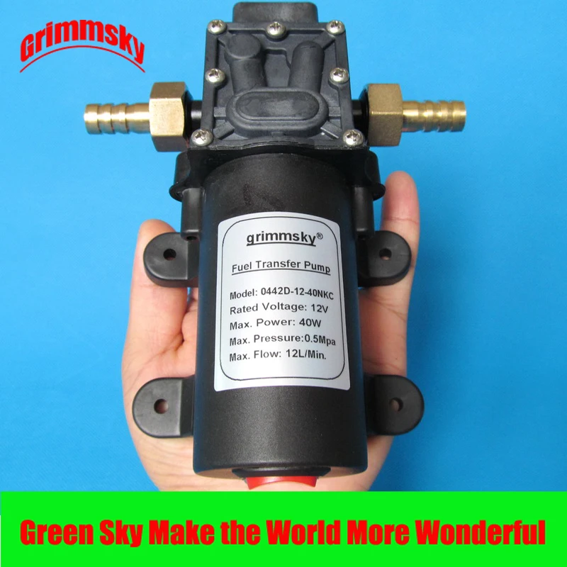 

max. 12l/min. big flow rate oil pump 12v DC 40W oil suction pump