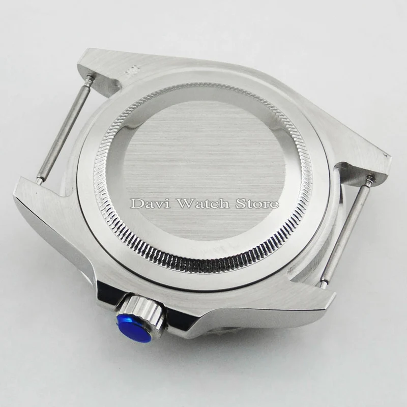 Чехол для часов из нержавеющей стали 40 мм серебристый подходит ETA 2836 DG2813/3804 Miyota 82 |