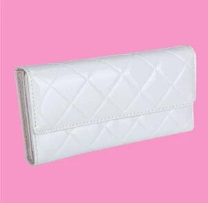 Лидер продаж 2018 модные роскошные женские длинные кошельки сумка однотонная