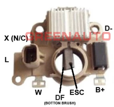 Новый регулятор напряжения генератора AZTB64814 для RENAULT Megane|regulator argon|regulated dc power