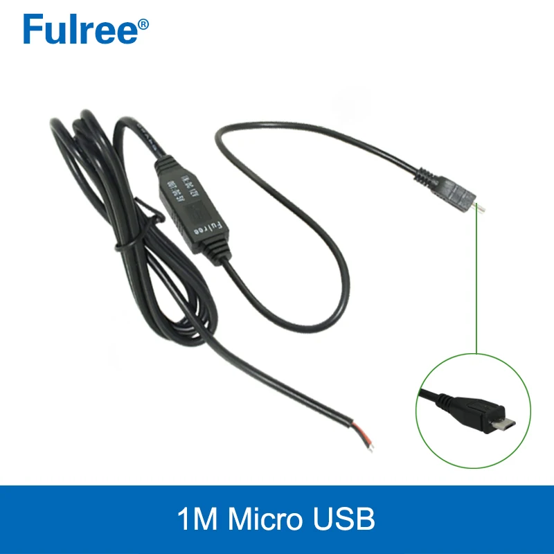 1 м микро USB выход DC конвертер 12В до 5В понижающий модуль Автомобильный источник