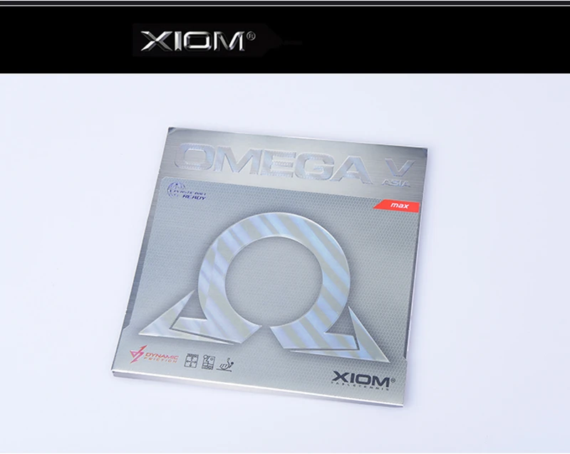 XIOM OMEGA, настольный теннис, Ruuber V ASIA, прыщи с губкой для пинг-понга, tenis de mesa