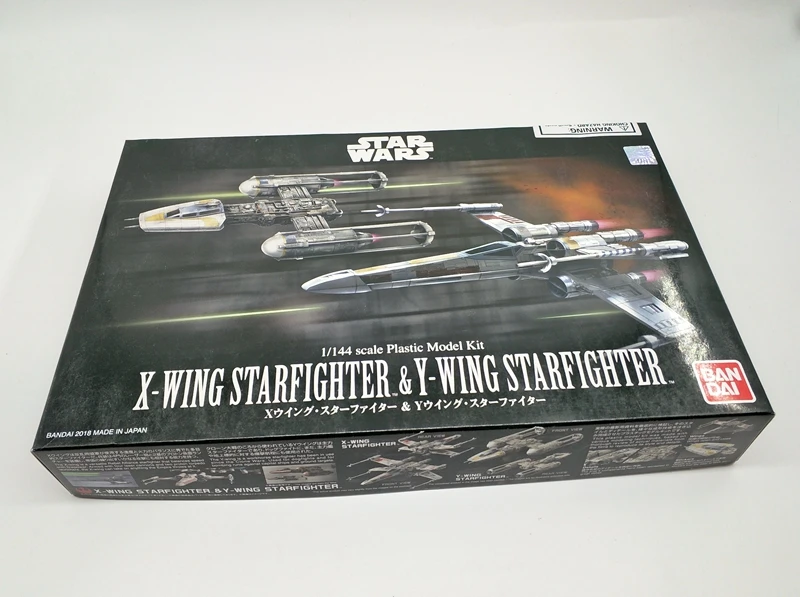 Bandai модель 28377 1/144 Star Wars X Wing Star Fighter Y Wing Star Fighter Набор ПВХ фигурка модель куклы игрушки Фигурки