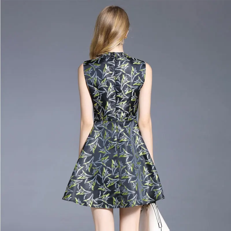 Платье женское летнее без рукавов батальных размеров 2017 | Женская одежда