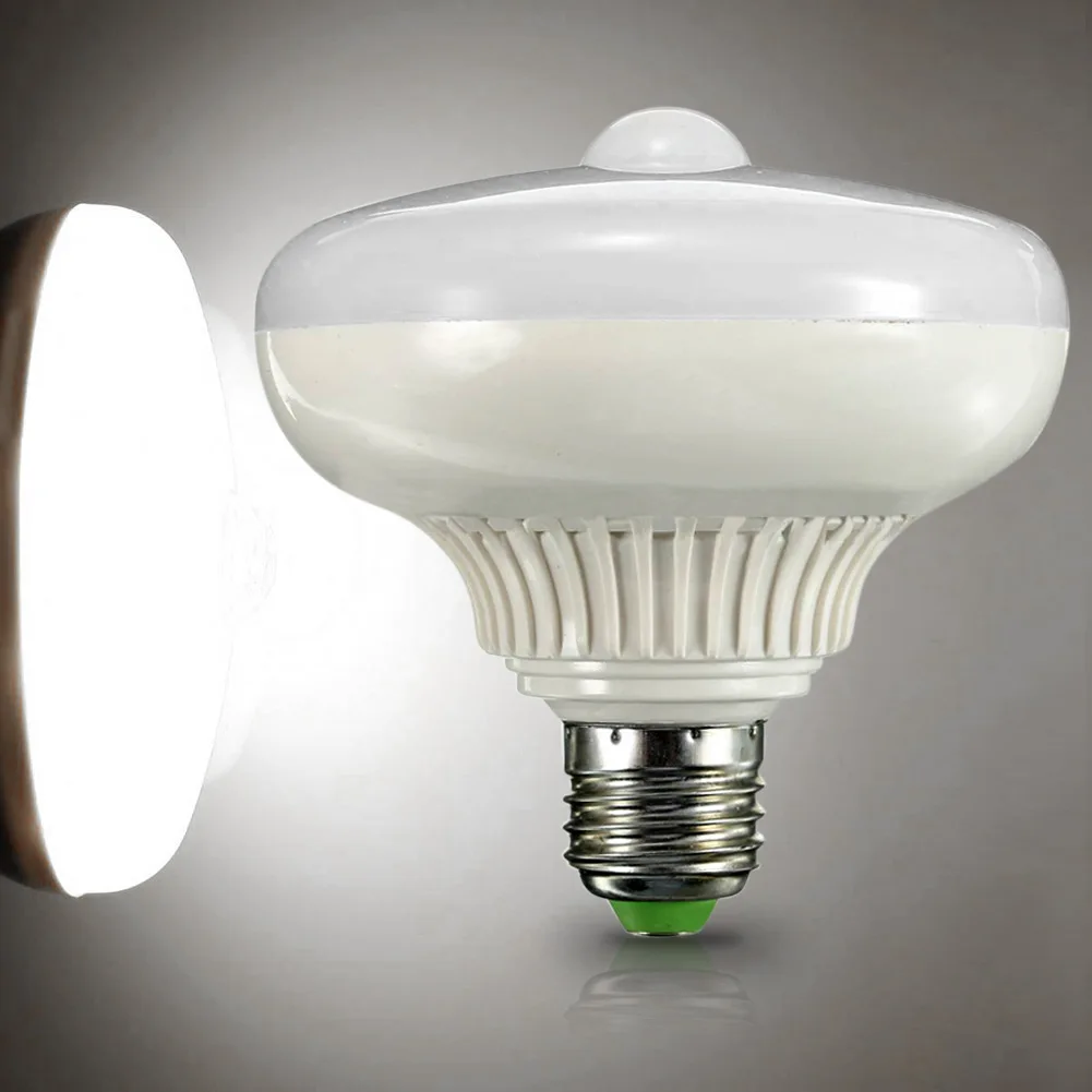 Горячая продажа длительный срок службы E27 12 Вт LED PIR датчик движения Авто