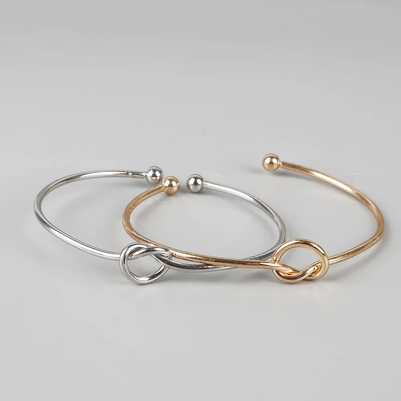 2019 New Arrival Adjustable Expandable Iron Bangles for Women Gold/Rhodium Plated Round Love Bracelet Jewelry joyeria mujer | Украшения и