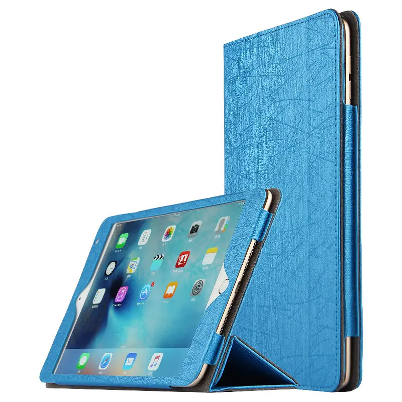 Чехол для Apple iPad mini 4, умный чехол с подставкой, кожаный защитный чехол для iPad mini4, планшета, 7,9 дюймов, защитный чехол - Цвет: blue