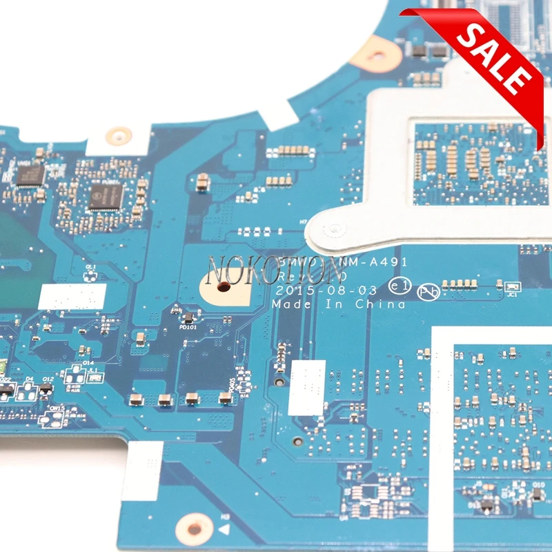 Материнская плата NOKOTION BMWD1 для ноутбука lenovo ideapad 300 17ISK SR2EX Pentium 4405U материнская