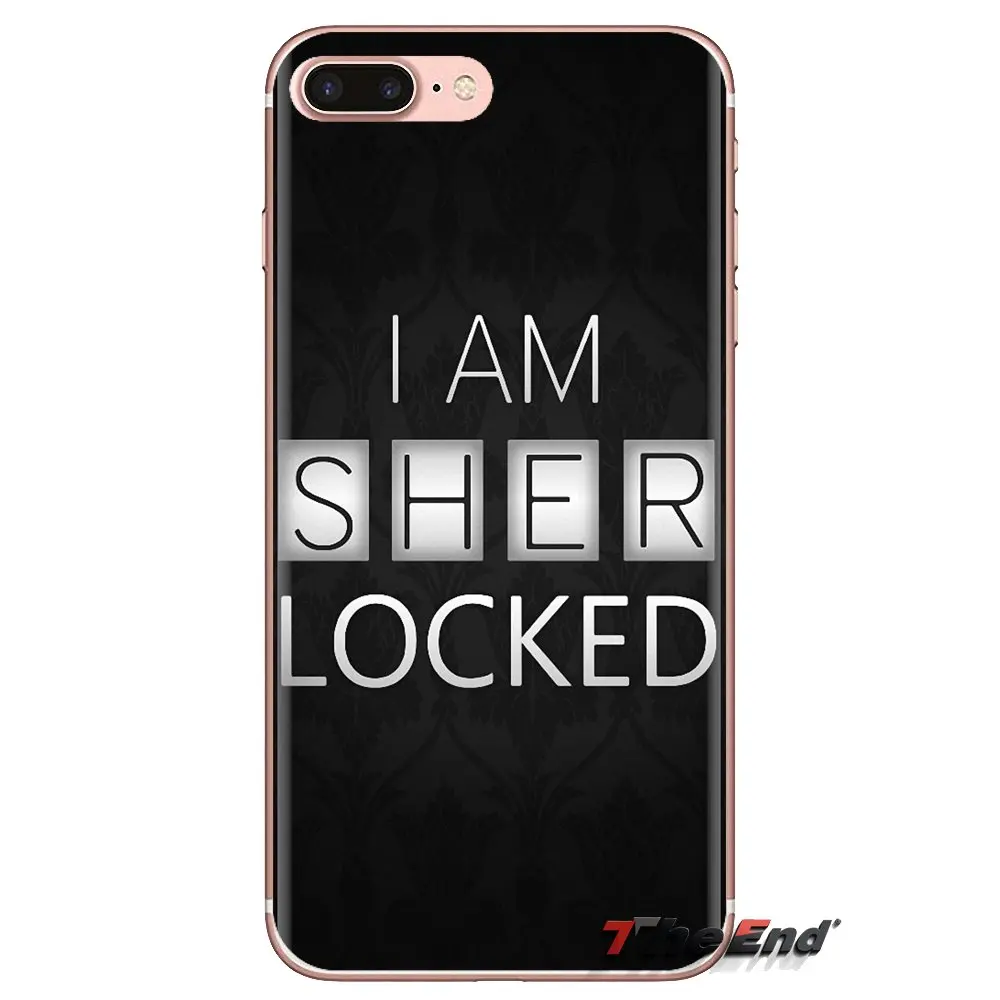 Для huawei G7 G8 P7 P8 P9 P10 P20 P30 Lite Mini Pro P Smart Plus 2017 2018 2019 I am Sherlocked Holmes Art Print кожаный чехол для