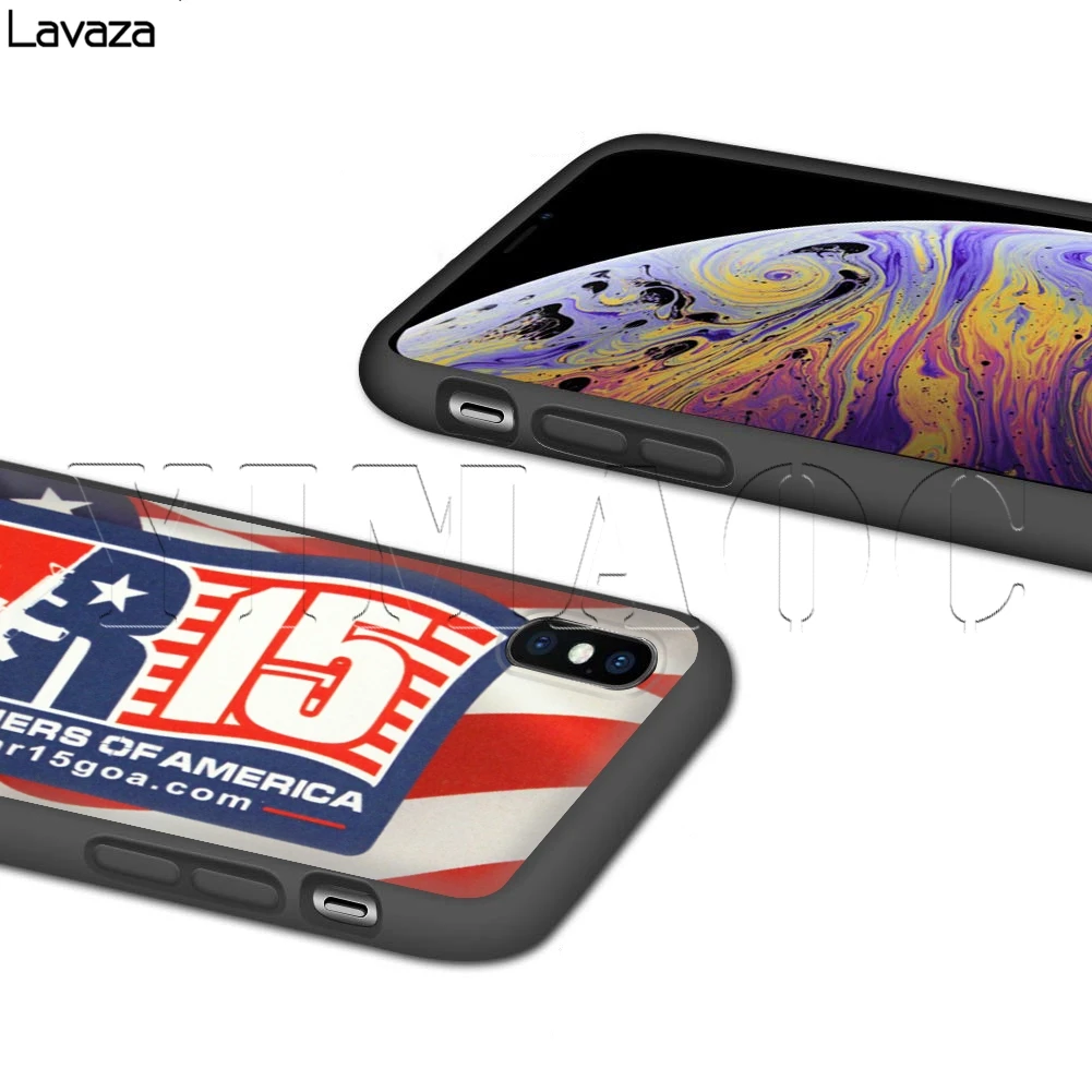 Lavaza AR-15 винтовки AR 15 пистолеты чехол для iPhone 11 Pro XS Max XR X 8 7 6 6S Plus 5 5s se |