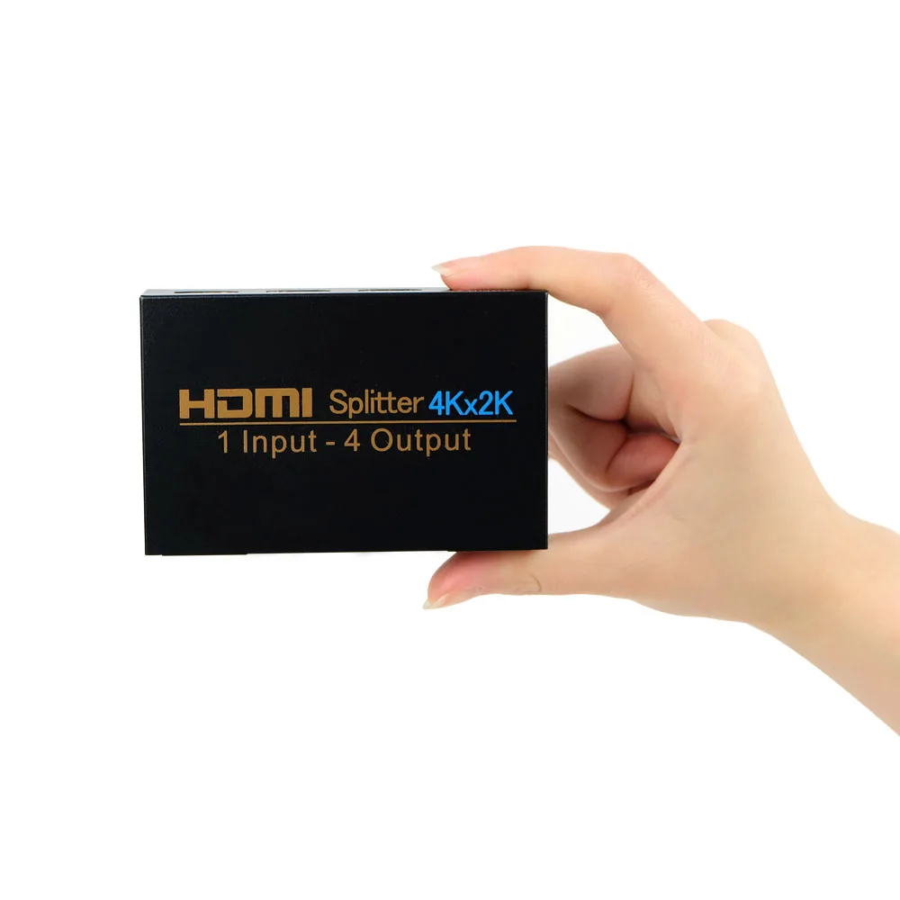 NIERBO коммутатор сплиттера HDMI 1x4 1 Вход 4 Выход K Порты Переключатель 3D для HDTV