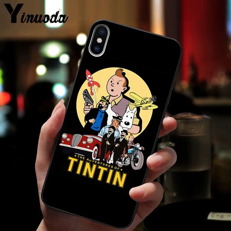 A11 Yinuoda «Приключения Тинтина» Новинка чехол для телефона Fundas чехол для Apple iPhone 8 7 6 6S Plus X XS MAX 5 5S SE XR чехол - Цвет: A11