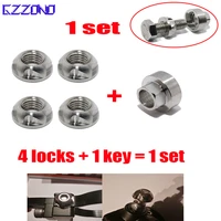 security anti theft screws nuts bolts m6 m8 m10 316 stainless steel lamp holder car accessories for car styling led lights