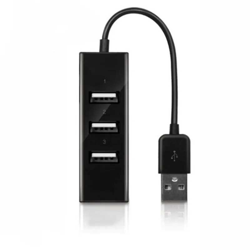 Высокое качество 7 USB розетки маленький Разветвитель переключатель и батарейный