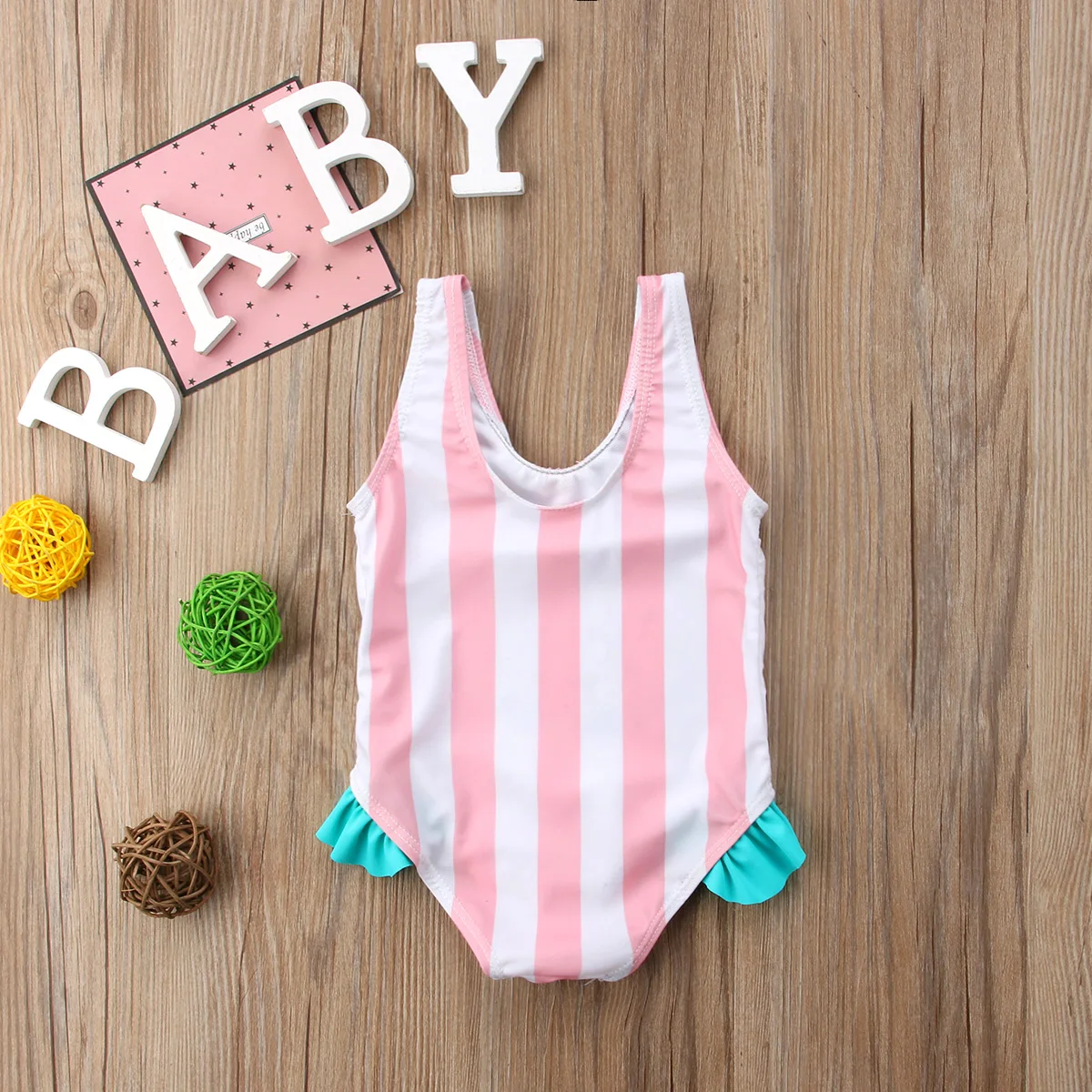 

Newborn Kids Baby Girls Watermelon Swimsuit Swimwear Swimming Bikini Beachwear