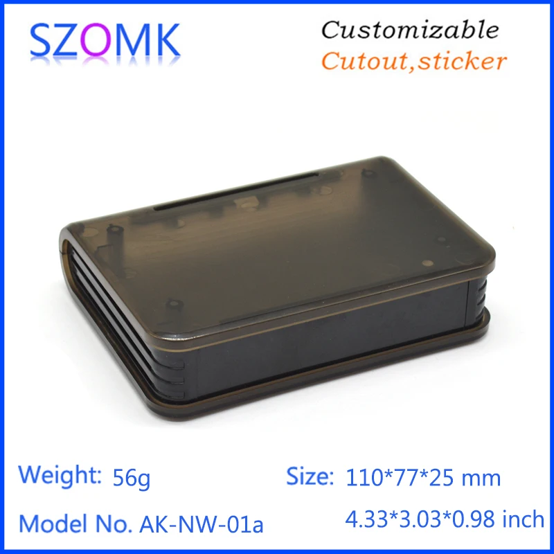 10pcs a lot Custom Process Service Plastic Network Enclosure Junction Box Connector hifi modems Electrical | Обустройство дома