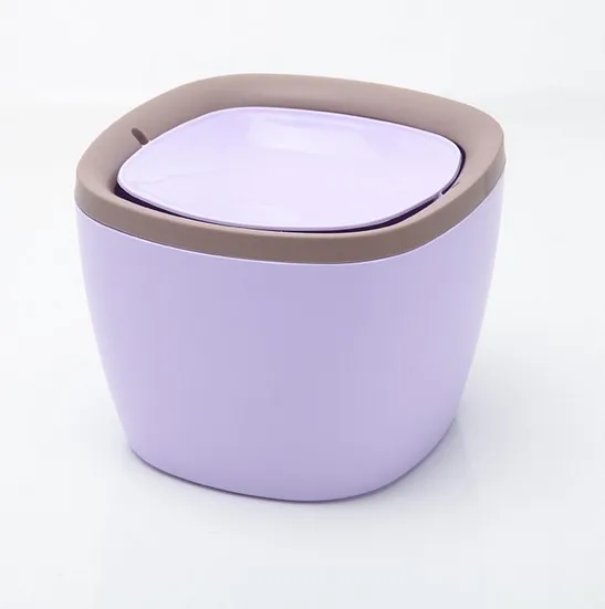 1 шт. маленькая Бытовая мини корзина для мусора с подставкой Настольная модный и