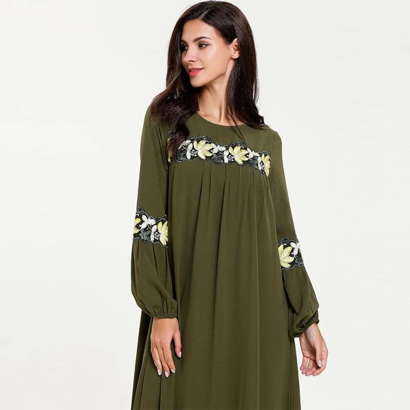 Женское платье кафель Eid Abaya мусульманское накидка в Дубае|Мусульманская одежда| |