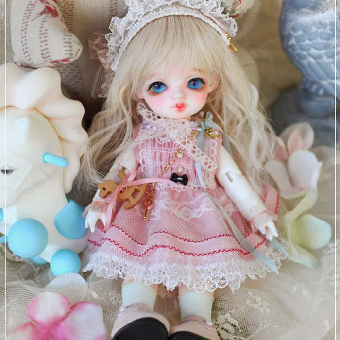 1/8 масштаб Обнаженная BJD милая детская BB SD шарнирная Кукла Смола Модель игрушка