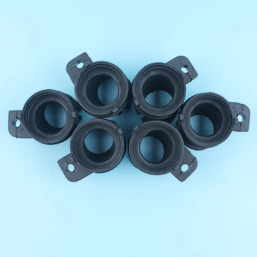 

6 x Intake Manifold(Round Type) Boot Kit For HUSQVARNA 362 365 371 372 372XP Chainsaw Replacement Spare Parts New