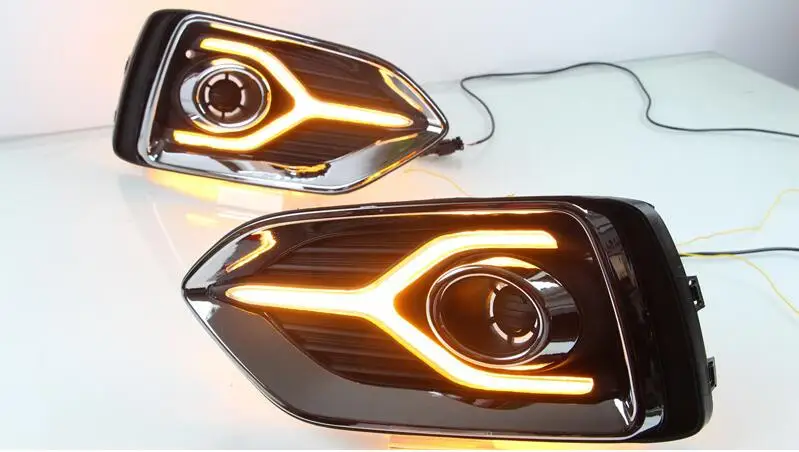 Акцент Дневной светильник 2017 ~ 2019 solaris головной автомобильные аксессуары Accent