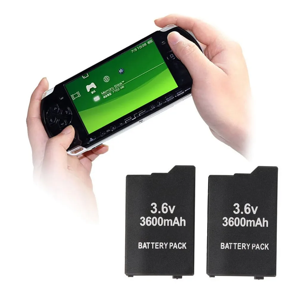 Запасной тонкий удлиненный Аккумулятор для Sony PSP 2000 3000|Батареи| |