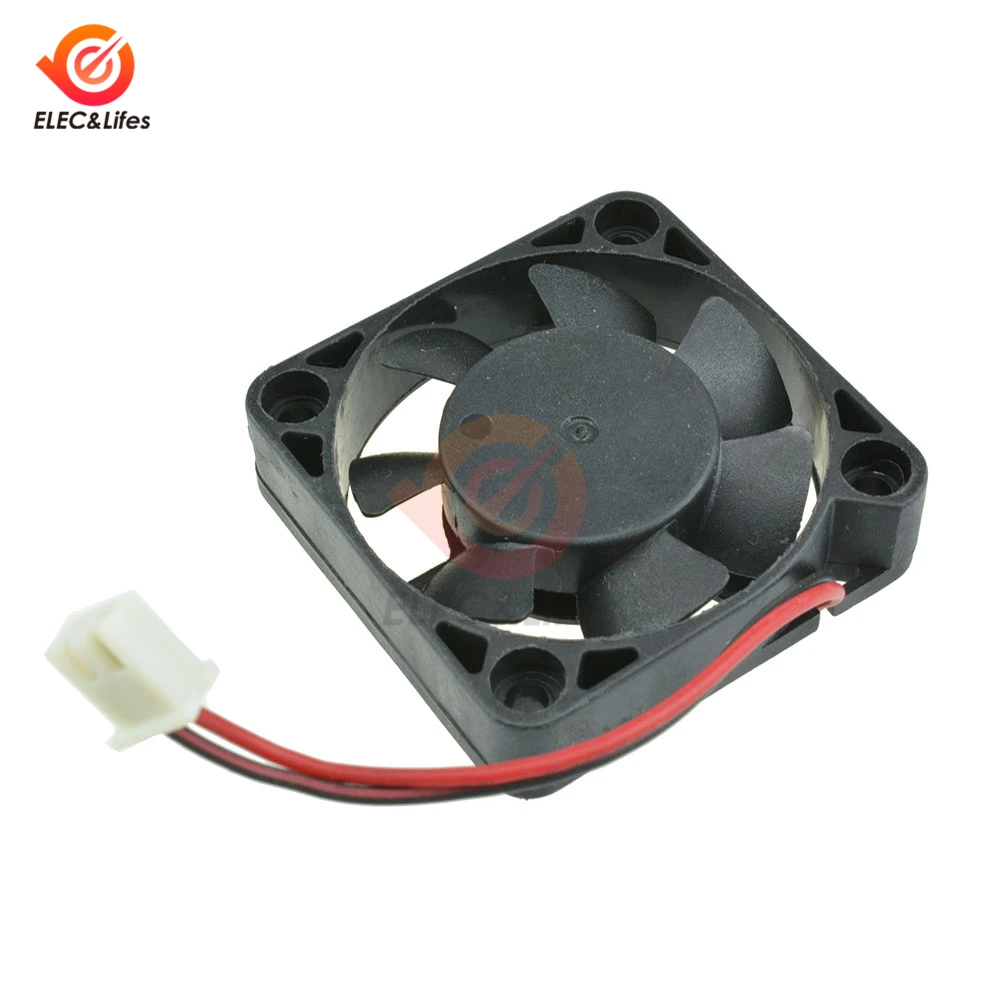40x40x10 мм 4010 вентиляторы 12V DC безщеточный 2 Pin для 3D-принтеры теплоотводящий кулер охлаждения radiatoror 4020 Вентилятор охлаждения