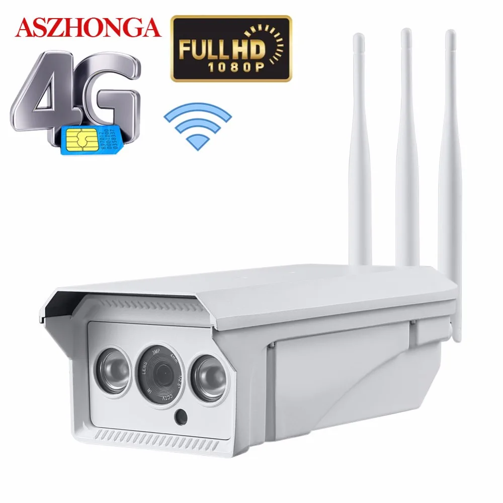 Беспроводная IP камера видеонаблюдения с поддержкой Wi Fi 1080P|Камеры